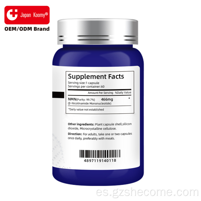 Shecome nmn mejora el suplemento general de resveratrol nmn